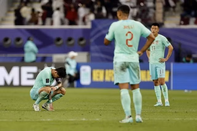 Đội tuyển Trung Quốc kết thúc vòng bảng khi không ghi được bất kỳ bàn thắng nào