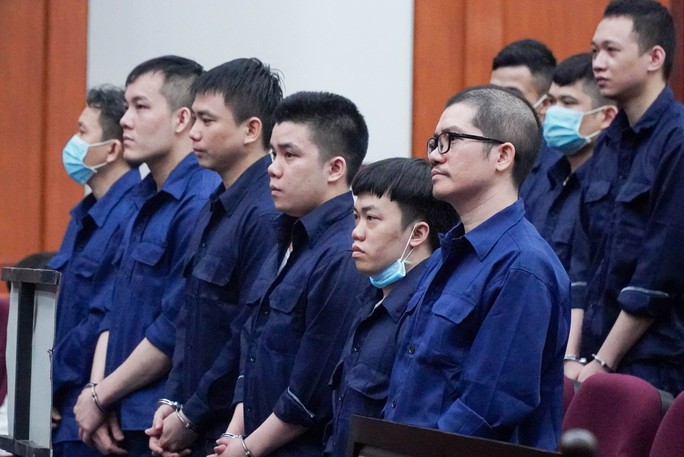 Nguyễn Thái Luyện và đồng phạm trong phiên xét xử sơ thẩm hồi cuối tháng 3 vừa qua