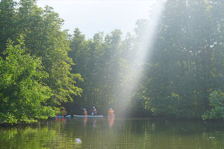 Nằm cách TP Quy Nhơn khoảng 15km, Cồn Chim như một ốc đảo lọt thỏm giữa đầm Thị Nại thuộc địa phận các xã Phước Sơn, Phước Hòa, Phước Thuận ở huyện Tuy Phước, tỉnh Bình Định.