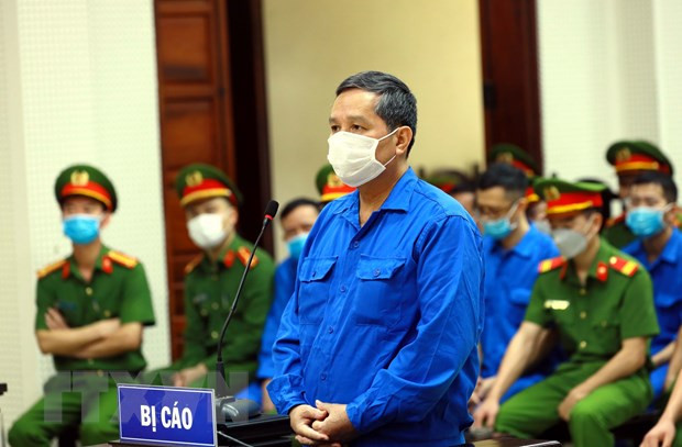 Bị cáo Phạm Hồng Hà, cựu Chủ tịch Ủy ban Nhân dân thành phố Hạ Long (tỉnh Quảng Ninh). (Ảnh: Đức Hiếu/TTXVN)