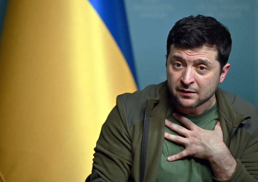 Tổng thống Ukraine Volodymyr Zelensky. Ảnh: AFP