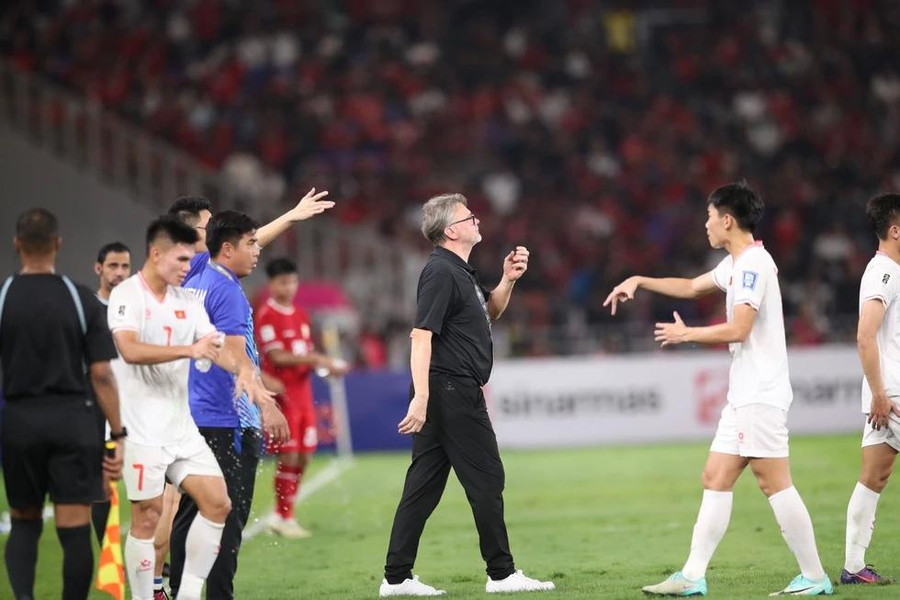 Khi ông Troussier đã rời đi. Ảnh: PHÚC THẮNG Khi ông Troussier đã rời đi. Ảnh: PHÚC THẮNG