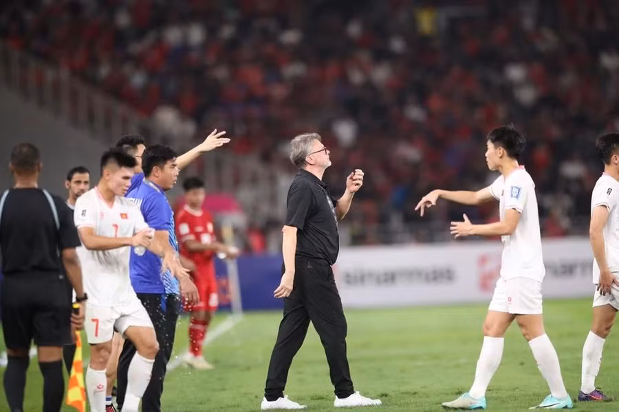 Khi ông Troussier đã rời đi. Ảnh: PHÚC THẮNG