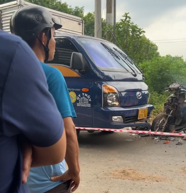 Hiện trường vụ tai nạn thương tâm Hiện trường vụ tai nạn thương tâm