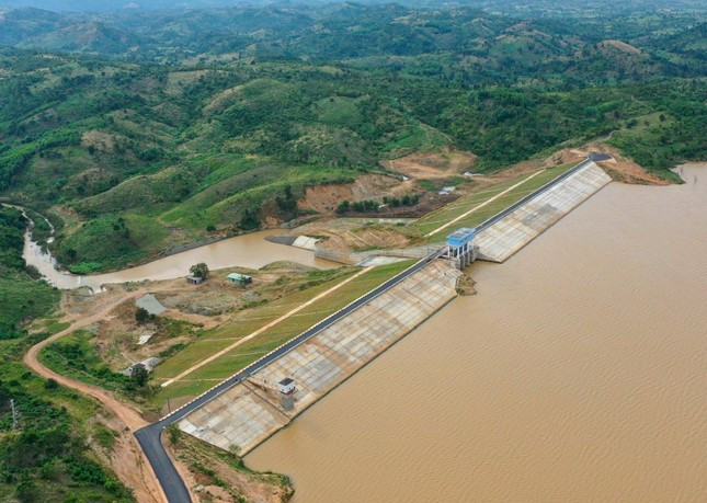 Công trình thủy lợi hồ chứa nước Plei Thơ Ga (huyện Chư Pưh, tỉnh Gia Lai) - một trong các dự án bị Thanh tra tỉnh chỉ sai phạm