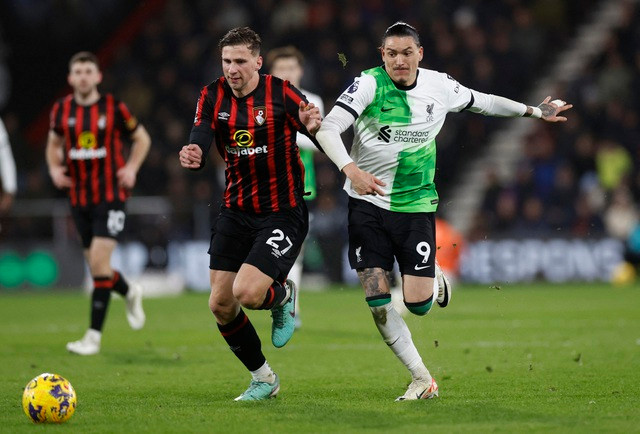 Darwin Nunez khai thông thế bế tắc và có cú đúp trong trận cho Liverpool Darwin Nunez khai thông thế bế tắc và có cú đúp trong trận cho Liverpool