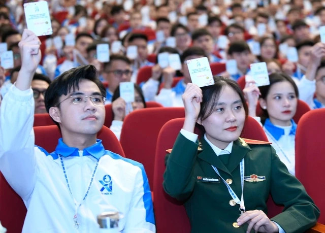 Gần 700 đại biểu đã tham gia đại hội. Ảnh: NGỌC THẮNG