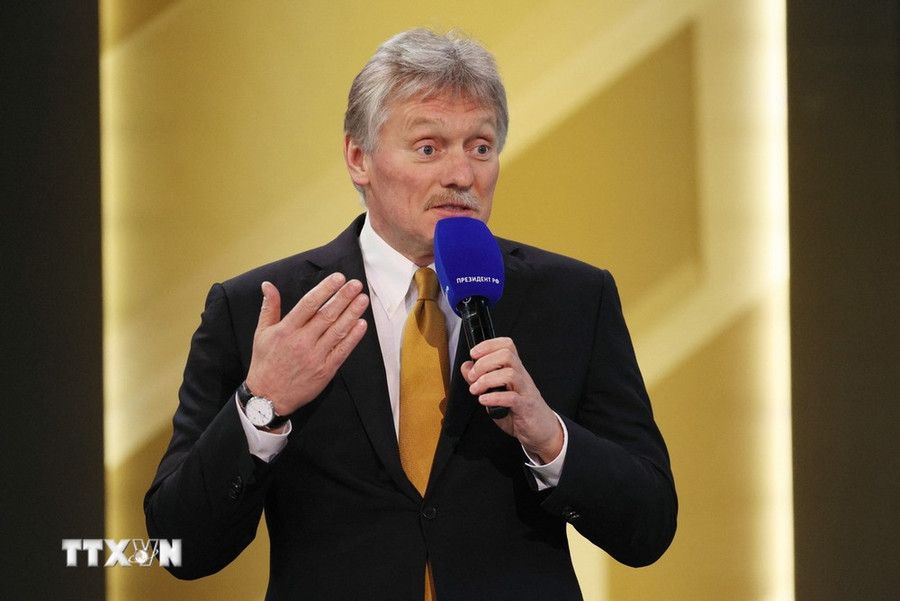 Người phát ngôn Điện Kremlin Dmitry Peskov. (Ảnh: AFP/TTXVN)