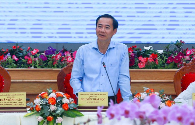 Quyền Bí thư Tỉnh ủy Lâm Đồng Nguyễn Thái Học Quyền Bí thư Tỉnh ủy Lâm Đồng Nguyễn Thái Học