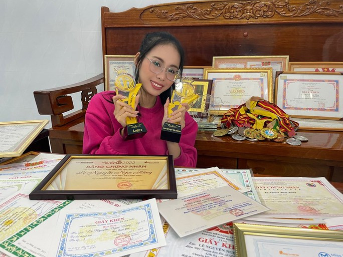 Người đẹp võ thuật được cử đi thi Hoa hậu Liên lục địa 2023 - Ảnh 4. Cô sở hữu thành tích học tập tốt