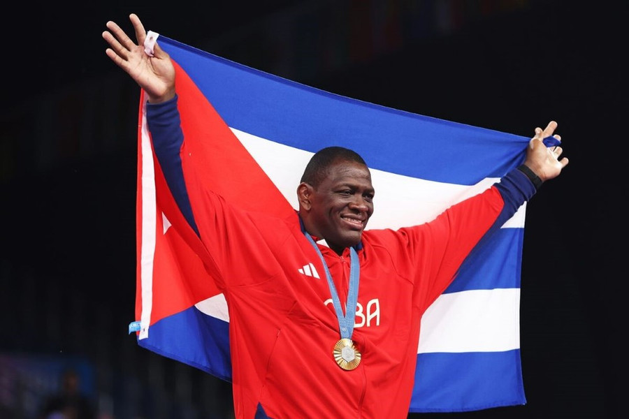 Mijaín López đi vào lịch sử Olympic. (Nguồn: Getty Images) Mijaín López đi vào lịch sử Olympic. (Nguồn: Getty Images)