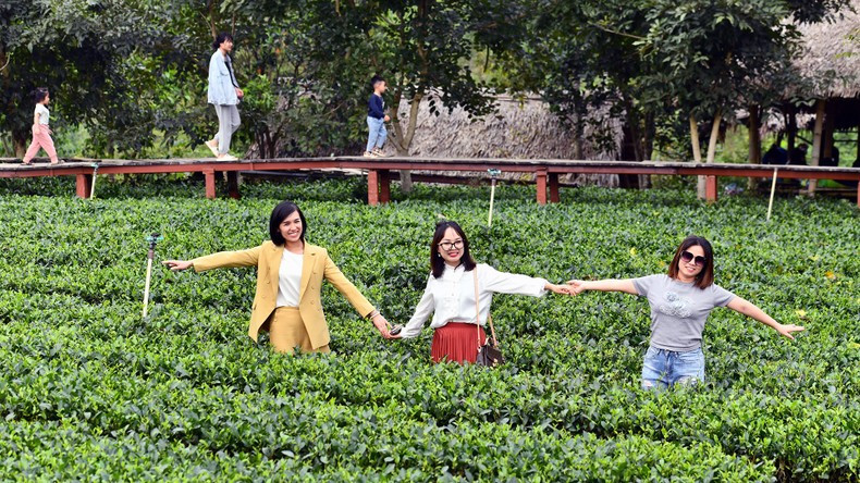 Điểm du lịch cộng đồng bản Ven, huyện Yên Thế (Bắc Giang) là một trong những điểm du lịch thu hút du khách dịp nghỉ lễ. (Ảnh ĐĂNG KHOA) Điểm du lịch cộng đồng bản Ven, huyện Yên Thế (Bắc Giang) là một trong những điểm du lịch thu hút du khách dịp nghỉ lễ. (Ảnh ĐĂNG KHOA)