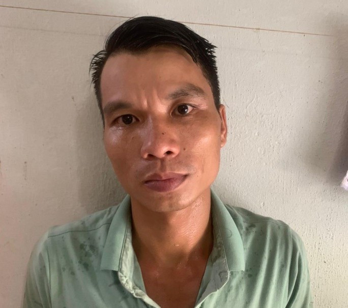 Dương Văn Hiếu tại cơ quan công an.