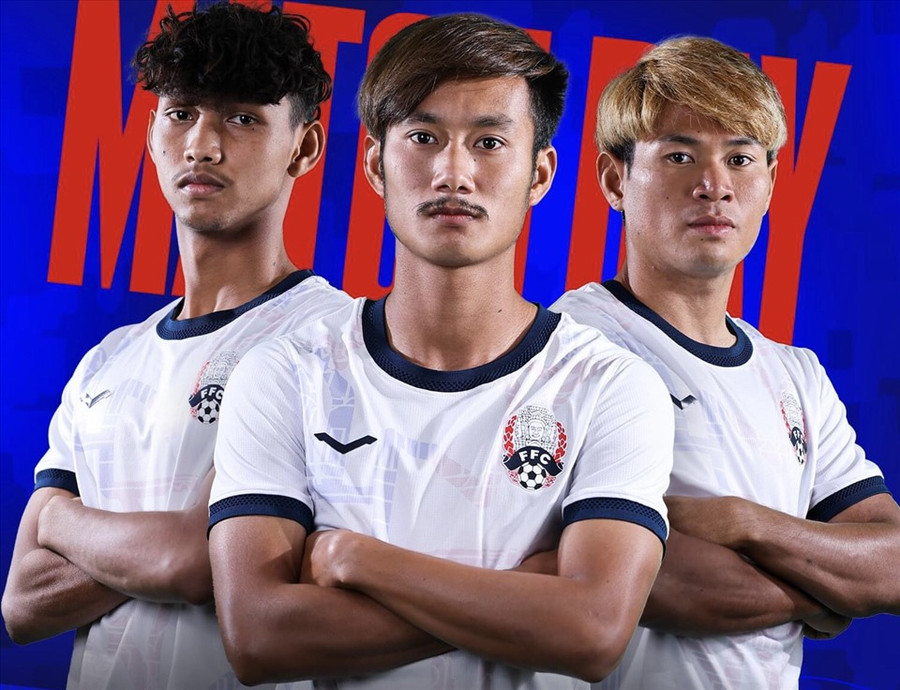 U22 Campuchia chạm trán U22 Indonesia ở lượt trận cuối vòng. Ảnh: FFC U22 Campuchia chạm trán U22 Indonesia ở lượt trận cuối vòng. Ảnh: FFC