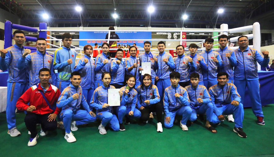 Sau khi tham dự Đại hội Thể thao toàn quốc lần thứ IX, các VĐV Kickboxing của Gia Lai đã có thêm nhiều kinh nghiệm thi đấu. Ảnh: Văn Ngọc Sau khi tham dự Đại hội Thể thao toàn quốc lần thứ IX, các VĐV Kickboxing của Gia Lai đã có thêm nhiều kinh nghiệm thi đấu. Ảnh: Văn Ngọc
