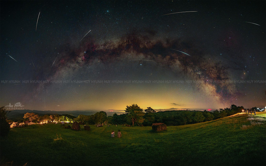 Mưa sao băng Perseids là một trong những sự kiện thiên văn được mong chờ nhất trong năm. Ảnh: HUY HYUNH