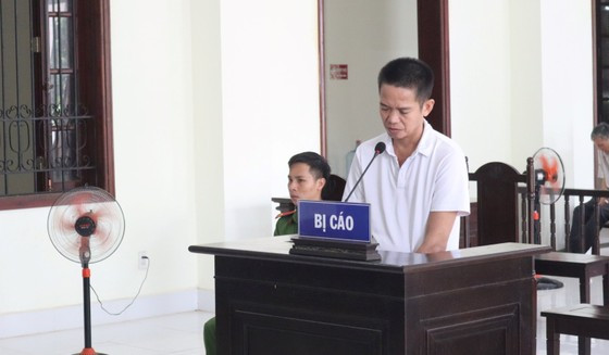 Bị cáo Lê Văn Ga tại tòa Bị cáo Lê Văn Ga tại tòa