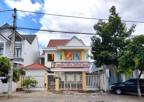 Phòng công chứng số 2.