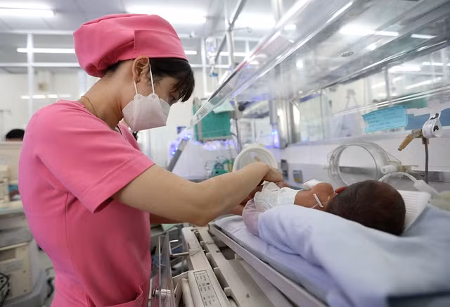 Hiện tại mức sinh thấp không chỉ diễn ra ở đô thị. ẢNH:Ngọc Dương