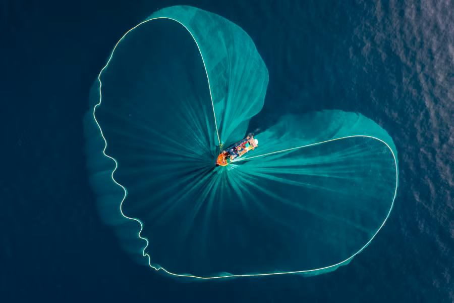 Trái tim của biển. Ảnh: NGUYỄN MINH TÚ