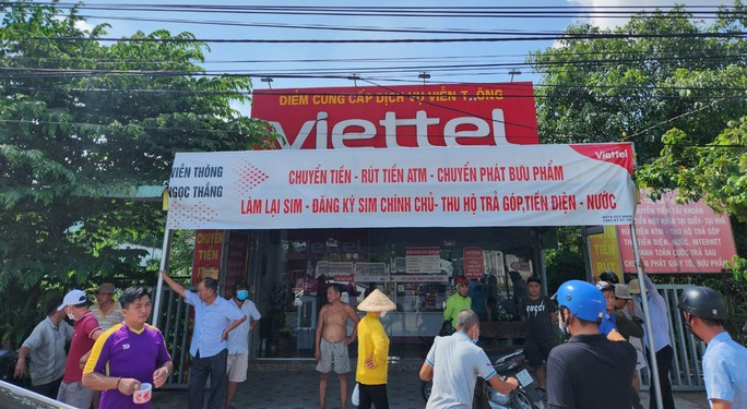 Hiện trường vụ cướp.