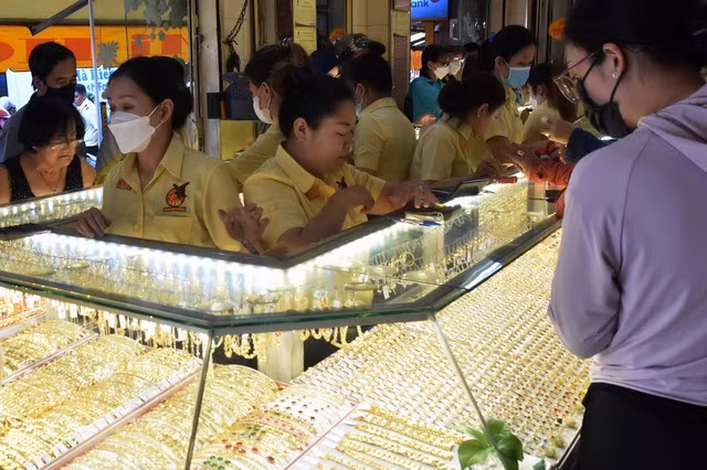 Giá vàng nhẫn tăng liên tiếp những ngày qua