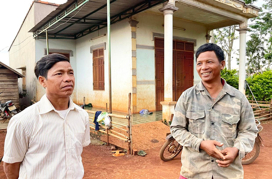 Cấp ủy, chính quyền tăng cường công tác tuyên truyền, vận động người dân không nghe kẻ xấu xúi giục tham gia hoạt động FULRO, Tin lành Đê ga, chăm lo sản xuất, ổn định cuộc sống. Ảnh: Minh Nguyễn