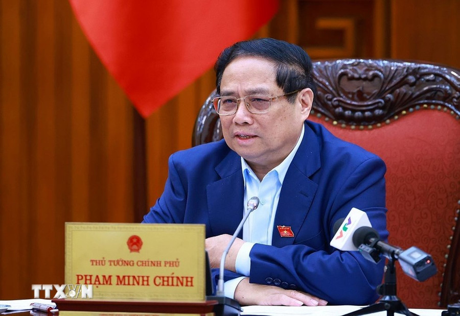 Thủ tướng Phạm Minh Chính. (Ảnh: Dương Giang/TTXVN) Thủ tướng Phạm Minh Chính. (Ảnh: Dương Giang/TTXVN)