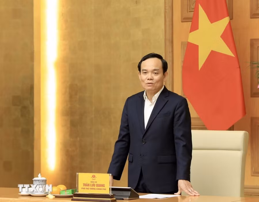 Phó Thủ tướng Trần Lưu Quang. (Ảnh: Lâm Khánh/TTXVN)