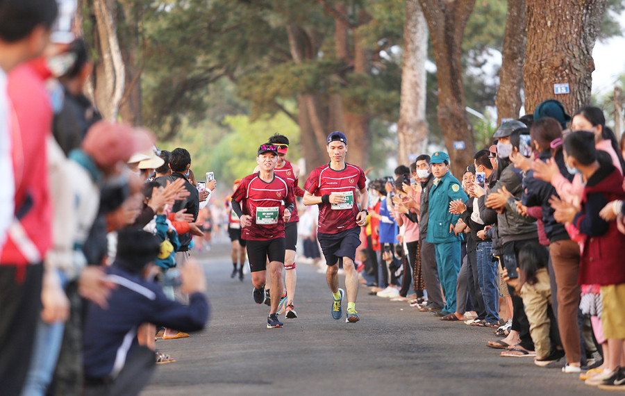 Các chân chạy cả nước hứa hẹn sẽ nhận được sự chào đón nồng nhiệt của người dân Gia Lai. Ảnh: L.V.N