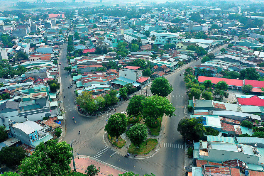 Thị xã Ayun Pa ngày càng khang trang, khởi sắc. Ảnh: T.S Thị xã Ayun Pa ngày càng khang trang, khởi sắc. Ảnh: T.S