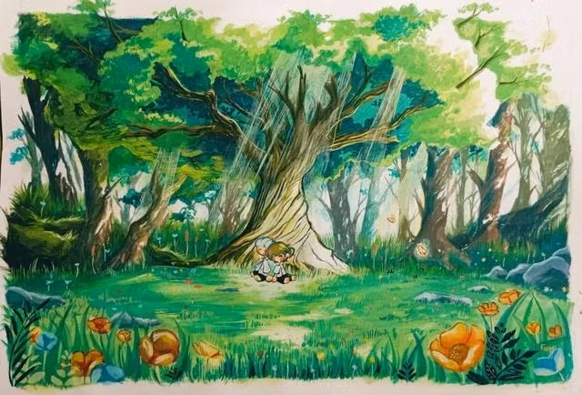 Đây là một trong những bức tranh mà Hoàng Anh tâm đắc. ẢNH NVCC Đây là một trong những bức tranh mà Hoàng Anh tâm đắc. ẢNH NVCC