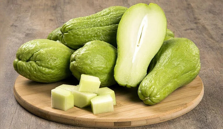 Su su có tác dụng phòng ung thư. Su su có tác dụng phòng ung thư.