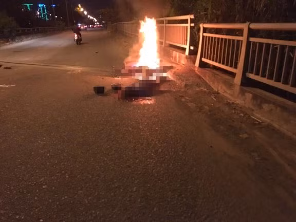 Hiện trường vụ việc. Ảnh T.D