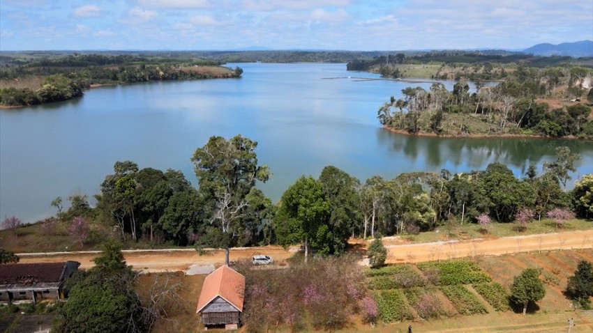 Xã vùng cao Vĩnh Sơn được xem như &quot;Đà Lạt của Bình Định&quot;. Ảnh: XUÂN DŨNG