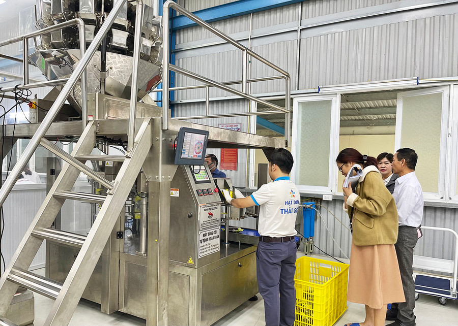 Công ty TNHH một thành viên Thương mại-dịch vụ Thái Sơn Tây Nguyên được hỗ trợ 800 triệu đồng từ nguồn kinh phí khuyến công quốc gia. Ảnh: Vũ Thảo