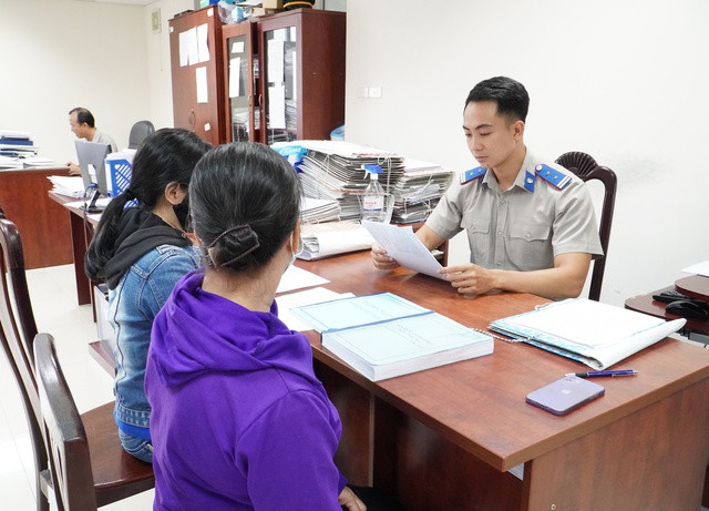 Hơn 4.500 bị hại đều được Cục THADS TP.HCM phân chia tiền. Ảnh: Ngân Nga Hơn 4.500 bị hại đều được Cục THADS TP.HCM phân chia tiền. Ảnh: Ngân Nga