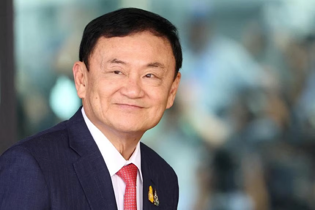 Cựu Thủ tướng Thái Lan Thaksin Shinawatra cho biết ông sẵn sàng đối mặt với cáo buộc phạm tội khi quân. Ảnh: REUTERS Cựu Thủ tướng Thái Lan Thaksin Shinawatra cho biết ông sẵn sàng đối mặt với cáo buộc phạm tội khi quân. Ảnh: REUTERS