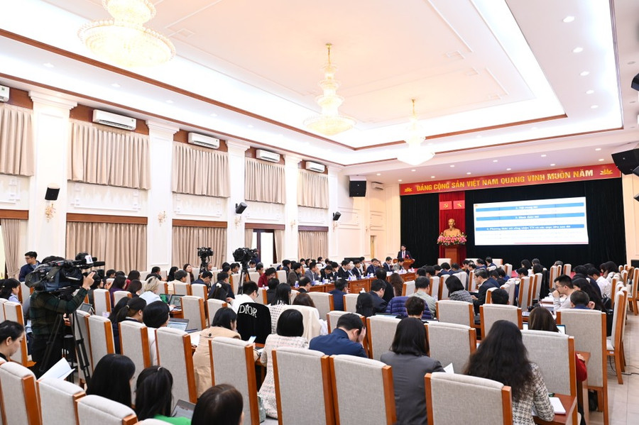 Quang cảnh hội thảo. (Ảnh: PV/Vietnam+) Quang cảnh hội thảo. (Ảnh: PV/Vietnam+)