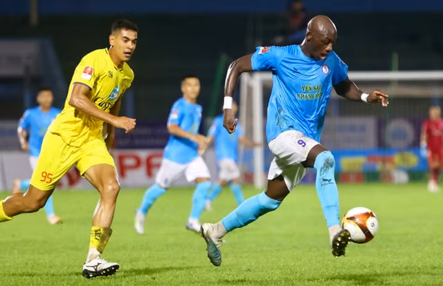 Ngoại binh Mamadou Guirassy (người Guinea)- ảnh: Bá Duy