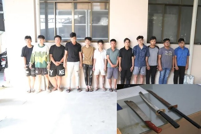 Nhóm đối tượng và hung khí gây án Nhóm đối tượng và hung khí gây án