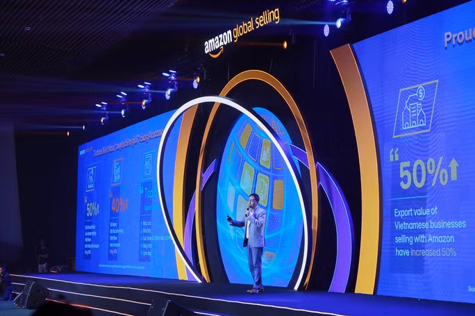 Gijae Seong, Giám đốc Điều hành Amazon Global Selling Việt Nam, công bố danh mục các ngành hàng Việt bán chạy nhất trên Amazon trong 12 tháng qua