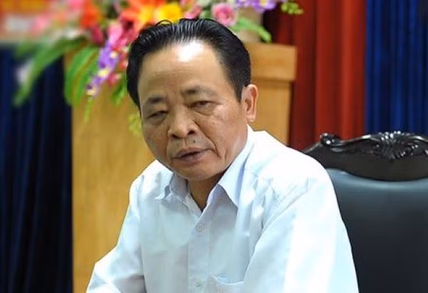 Ông Vũ Văn Sử khi còn đương chức