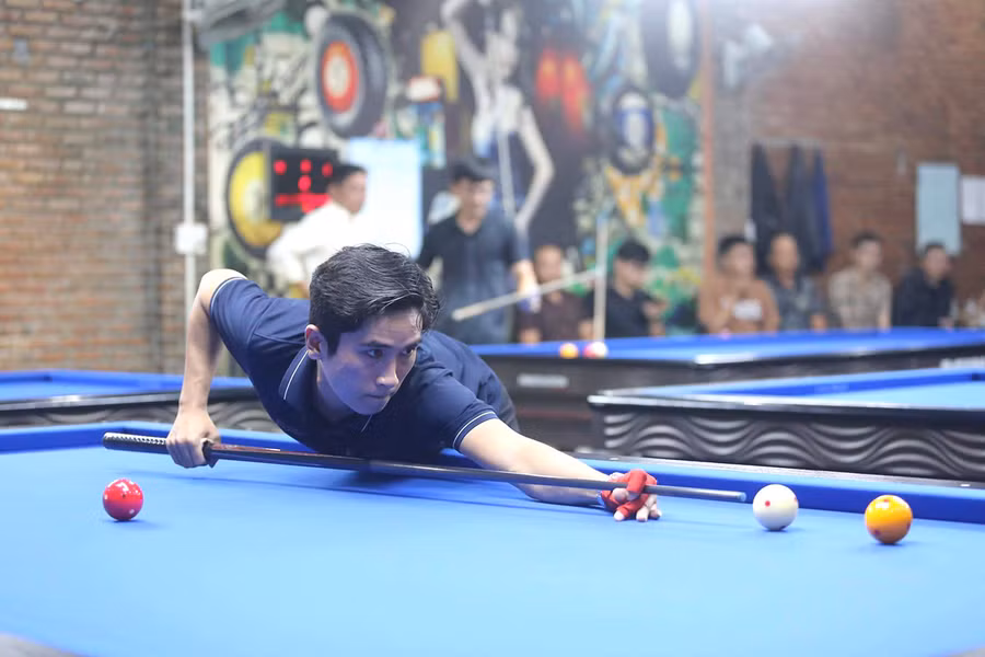 Anh Nguyễn Văn Thuận được đánh giá là tay cơ trẻ có nhiều triển vọng. Ảnh: V.N