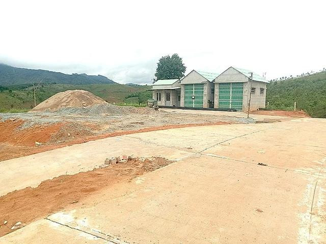 H.Đăk Glei đã hoàn tất giải ngân và triển khai được hơn 60% khối lượng dự án. Ảnh ĐỨC NHẬT