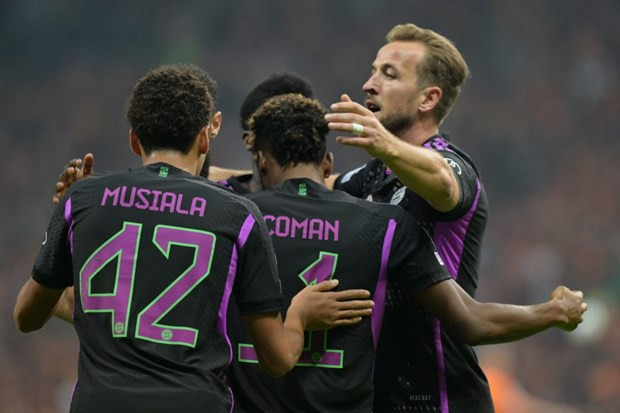 Bayern đặt một chân vào vòng knock-out Champions League. (Nguồn: Getty Images) Bayern đặt một chân vào vòng knock-out Champions League. (Nguồn: Getty Images)