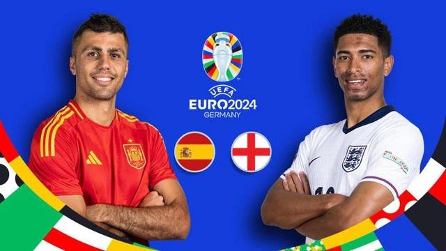 CĐV đang mong chờ trận đấu hấp dẫn giữa đội tuyển Tây Ban Nha và Anh ở chung kết EURO 2024