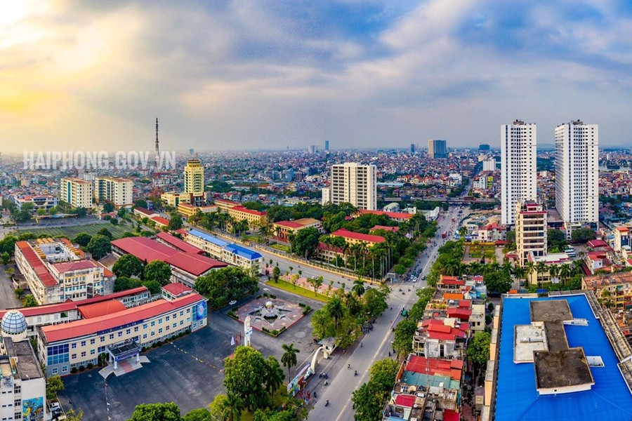 Một góc đô thị Hải Phòng. Ảnh: Tuấn Nguyễn/haiphong.gov.vn Một góc đô thị Hải Phòng. Ảnh: Tuấn Nguyễn/haiphong.gov.vn