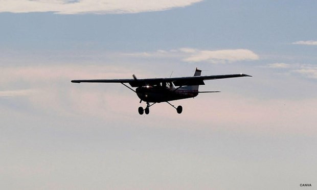 Máy bay mất tích là lomáy bay 6 chỗ ngồi, loại Cessna 340. (Nguồn: CNN)