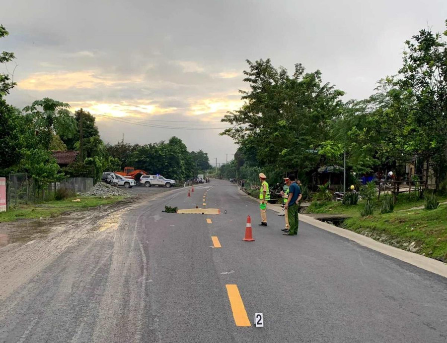 Hiện trường vụ tai nạn Hiện trường vụ tai nạn